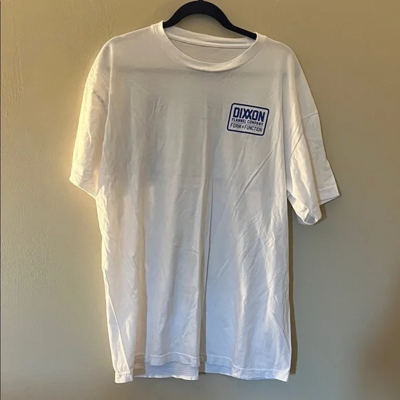 DIXXON White and Blue Graphic Tee - Picture 1 of 3